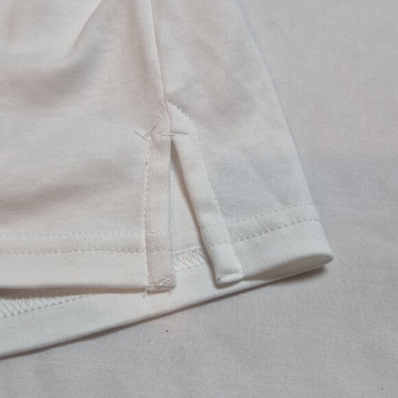 Roundtree Yorke Heritage Collection Polo Shirt White short Sleeve Size XXL (32) - Picture 11 of 11